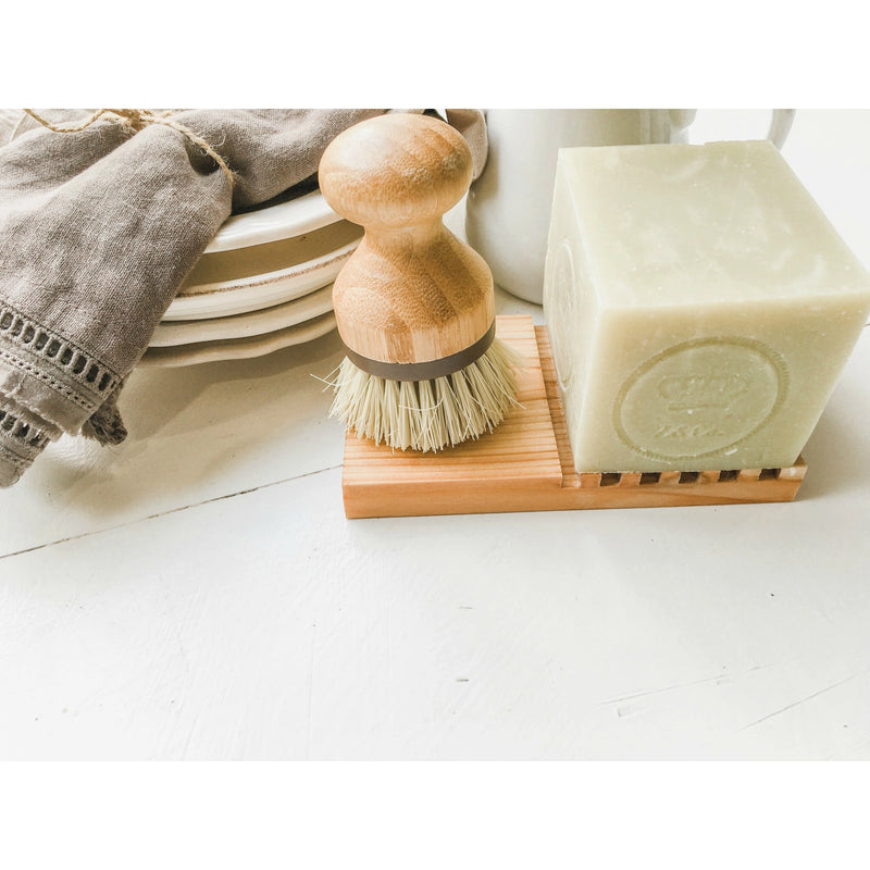 Cedar Wood Soap Block Holder