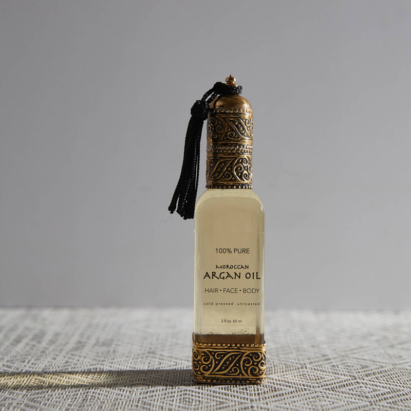 Moroccan Argan Oil 100% Cold Pressed with Rose Essence